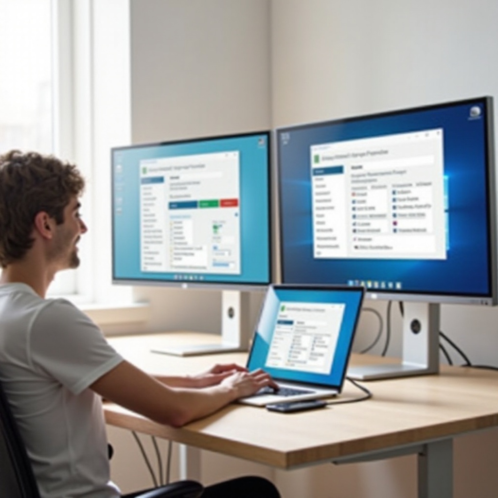 Cómo extender pantallas Windows 10 paso a paso