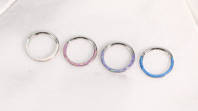Septum Ring Septum Jewelry Septum Clicker Daith Rook Helix Conch Tragus Piercing Jewelry 316L Surgical Steel Nose Ring Hoop Cartilage Daith Helix Earring 20G 18G 16G 14G