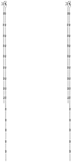 SLUYNZ 925 Sterling Silver CZ Studs 6.3inch Long Chain Earrings Dangle for Women Teen Girls Line Dangling Earrings Chain Backs Threader Tassel