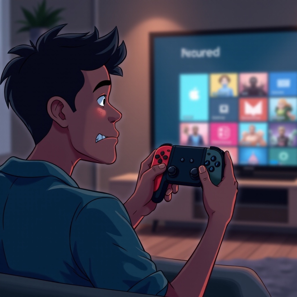 manette under control switch ne se connecte pas
