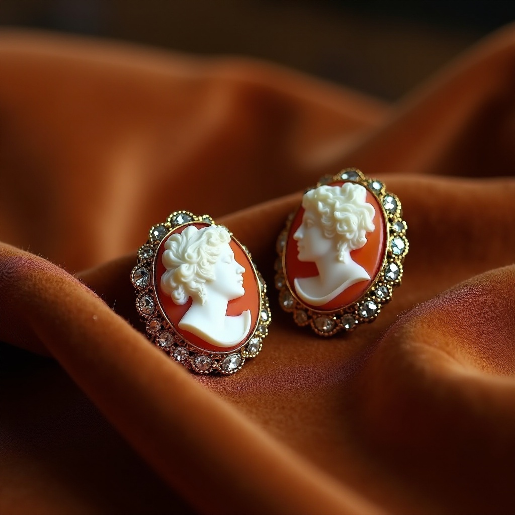 Boucles d'Oreilles Camée Antique : Découvrez Leur Histoire