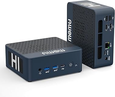 AWOW Mini PC für Business-Anwendungen mit Core i5-12600H Prozessor, 4,5 GHz, 32 GB DDR4, 1 TB PCIe3.0 SSD, und Triple 4K Screen-Ausgang. Kompakt und leistungsstark