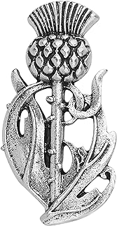 CHOORO TV Show Inspired Jewelry Scottish Thistle Brooch Pin Sassenach Scottish Gift Scottish Brooch
