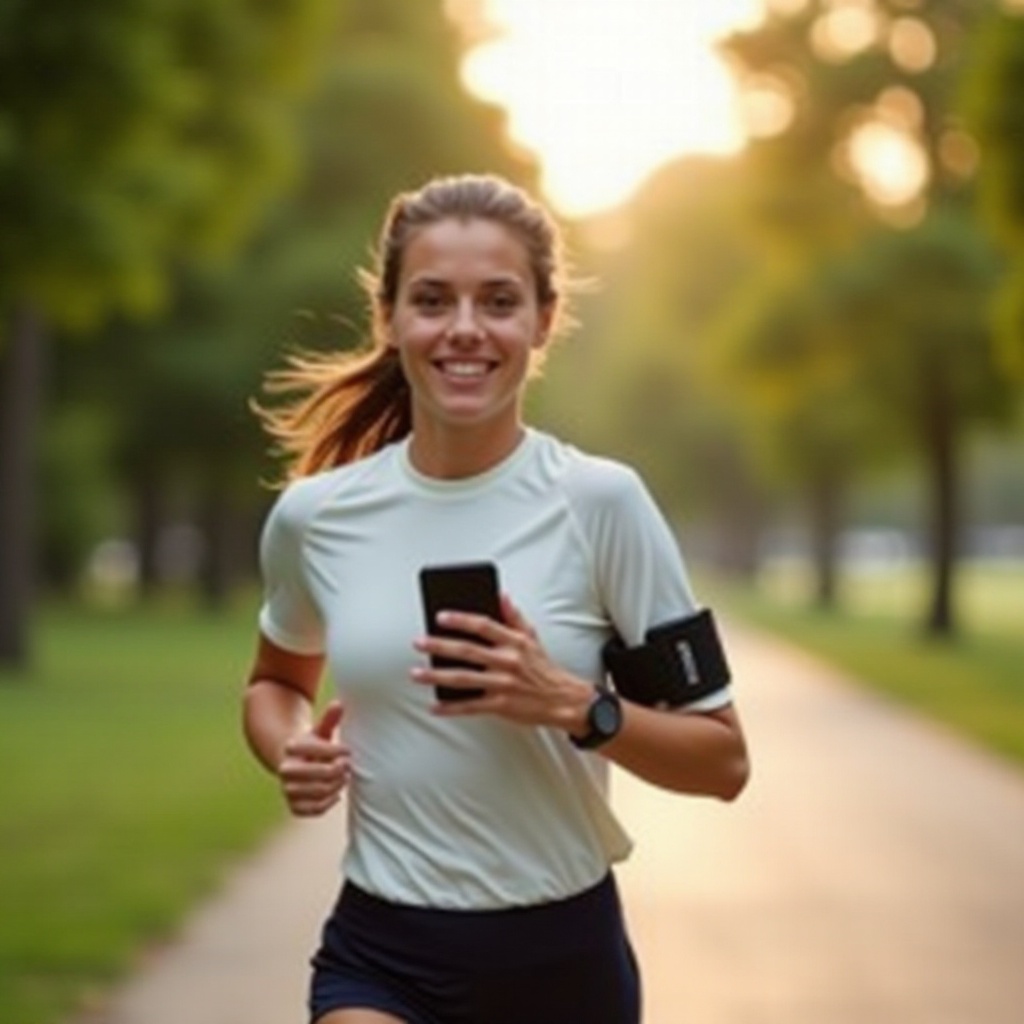 handy zum joggen