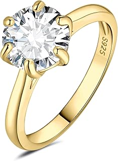 JewelryPalace Bague de Fiançailles Diamant en Argent Sterling 925, Taille 49, avec Oxyde de Zirconium et Finition Anti-Ternissure. Pour Femmes, Idéale pour Mariage et Engagement