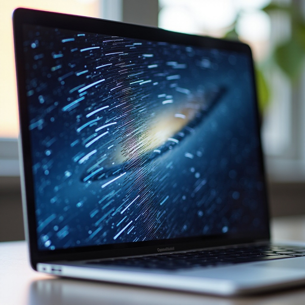 weird scribble thing that keeps moving on macbook