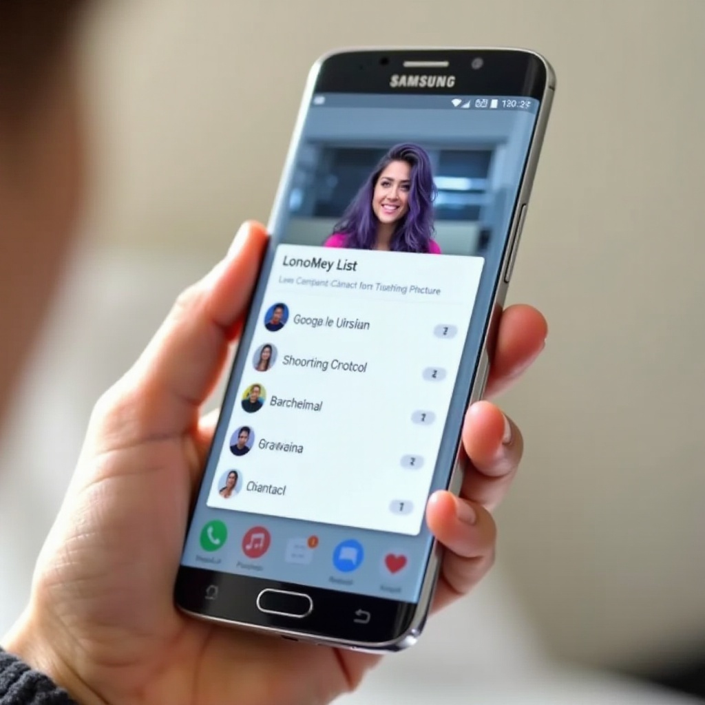 Comment Mettre une Photo sur Contact Samsung