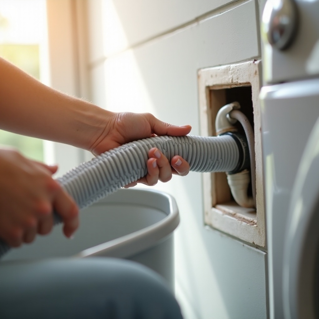 How to Hook Up a Washing Machine Drain Hose