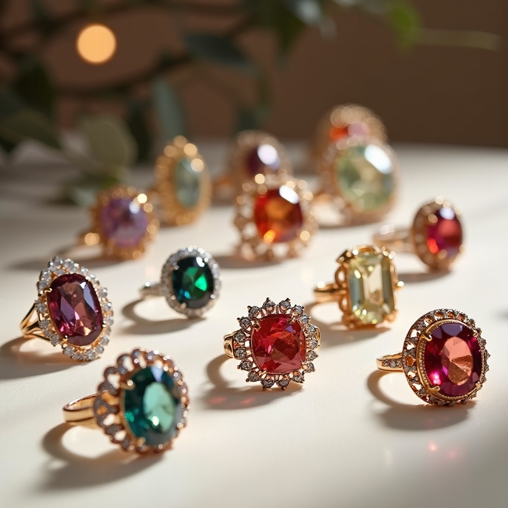 Edelstein-Cocktailringe: Ultimativer Leitfaden und Pflege