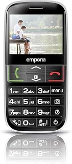 emporiaEUPHORIA Seniorenhandy, Mobiltelefon mit Notruftaste und 2,3-Zoll-Display, robust und benutzerfreundlich, perfekt für Senioren