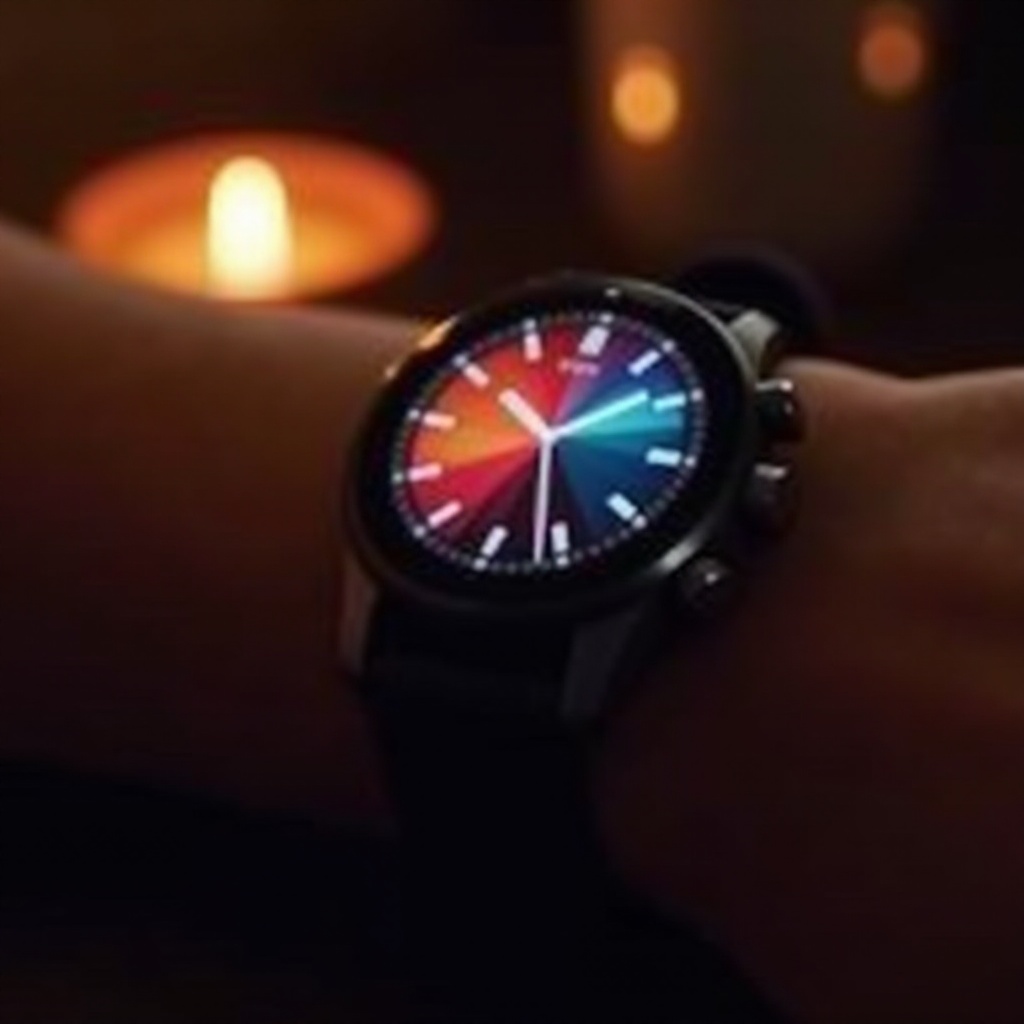 changer fond d'écran montre connectée