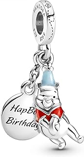 PANDORA Disney Winnie The Pooh Birthday Dangle Charm