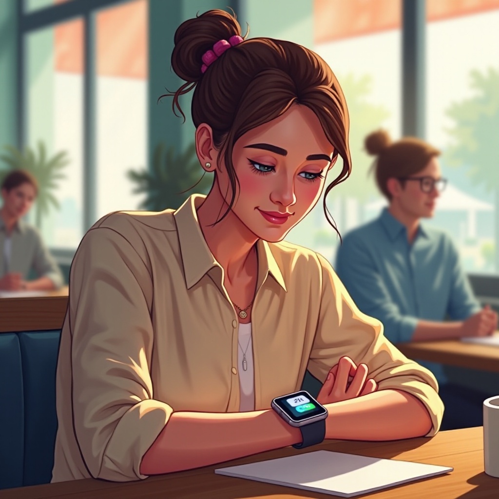 como contestar mensajes desde mi smartwatch