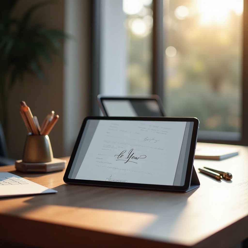 tablet schreiben wie auf papier