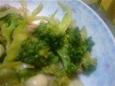 肉炒西蘭花的制作方法和配料