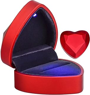 Bague de fiançailles originale TDDL avec peinture de haute qualité et intérieur en velours pour femme, respectueuse de l'environnement, idéale pour mariage ou demande spéciale