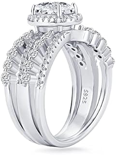 1.25CT Oval Cut Cubic Zirconia Engagement Ring 925 Sterling Silver AAAAA CZ Wedding Bands for Women Size 5-9
