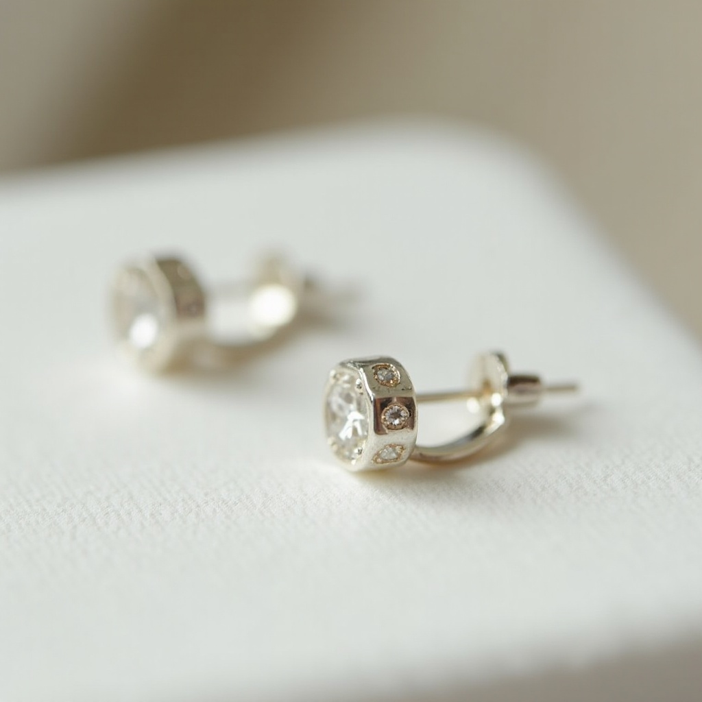 como limpiar pendientes de plata