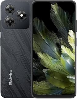 Blackview WAVE 8 Smartphone Libre 4G, Android 14 con 12GB RAM y 256GB, 6,56 HD+ Pantalla, Batería 5000mAh, Ideal para Usuarios Modernos y Multitarea en Movimiento