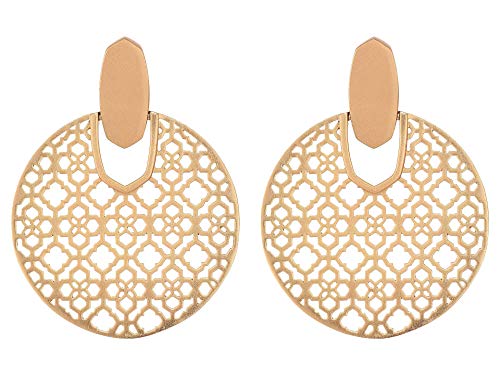 Kendra Scott Didi Drop Earrings for Women in Filigree, Fashion Jewelry