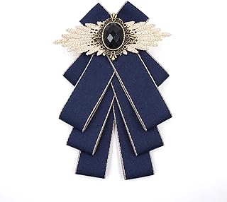 Unisex Red Corsage Pin Brooch with Rhinestone Glass Beads, Alloy Metal & Ribbon - Versatile Fashion Accessory for Shirts, Blouses & More