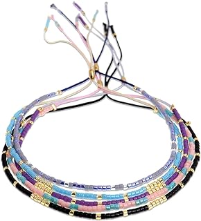 Sonateomber Stainless Steel Evil Eye Protection Bracelet Set with Opal Gems, Rope Chain and Bead Chain, for Women and Men, Adjustable and Versatile Design Jewelry