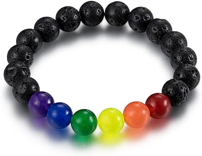 LGBT Rainbow Couple Bracelet Rainbow Bracelet Gay Lala Couple Bracelet Lesbian Bisexual Necklace Rainbow Bracelet Lesbian Love Bracelet The for friends, lovers