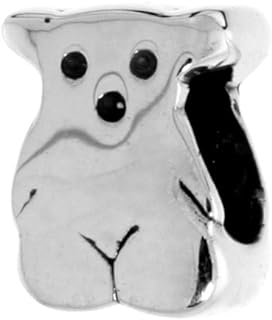 Sterling Silver Animal Theme Bead Charms for Charm Bracelets fits 3mm Snake Chain Bracelets Oxidized Finish