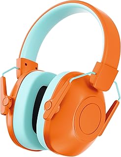 Kalence Protège-oreilles pour enfants avec réduction du bruit de 29 dB, colorés et confortables, ajustables pour 3 à 16 ans. Parfait pour lautisme et les activités bruyantes