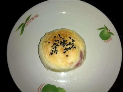 紫薯馅月饼的家常做法
