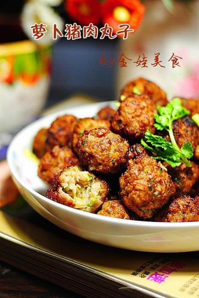 萝卜猪肉丸子怎么做好吃又简单