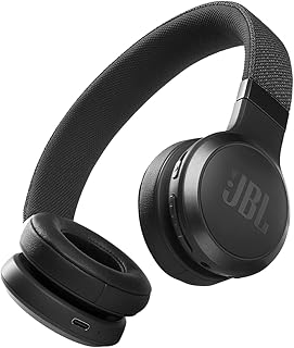 JBL Live 460NC kabellose On-Ear-Kopfhörer mit aktiver Geräuschunterdrückung und Sprachassistent, 50 Stunden Akkulaufzeit, ideal für Musikliebhaber und Vielnutzer