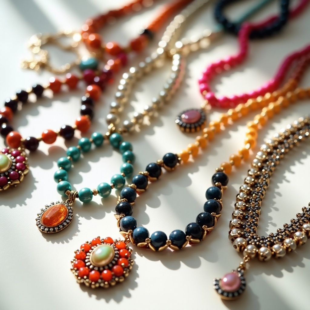 Découvrez les Colliers Fantaisie Colorés pour Femmes Découvrez les Colliers Fantaisie Colorés pour Femmes