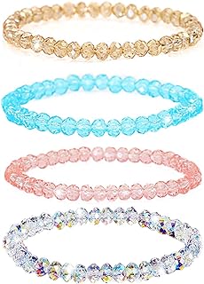 Sparkling Unicorn Bead Bracelet with Bead Chain for Girls featuring Swarovski Crystal, Alloy Material & Elegant Design - Ideal Gift for Special Occasions