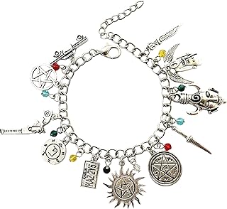 Anime Charm Bracelet with Box Chain and Lobster Claw Clasp, Perfect Gift for Women - Anime Cosplay Jewelry with Original TV Movies Show Designs