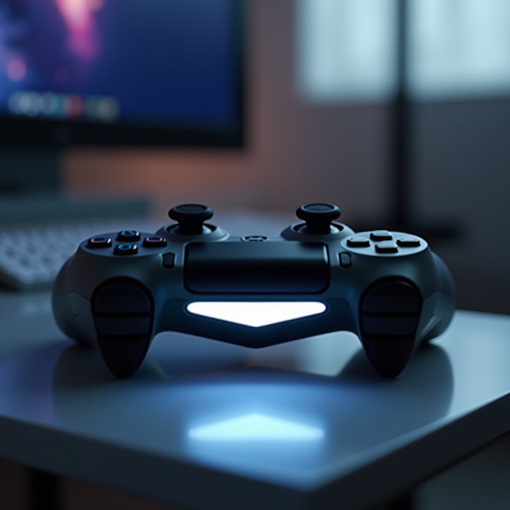 playstation controller blinkt weiß
