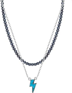 Western Choker Necklace Turquoise Cowgirl Beaded Navajo Boho Vintage Choker for Women Girls