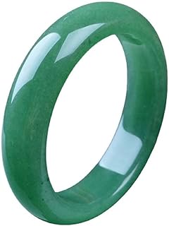 Lobster Claw Clasp Natural Green Jade Bangle Bracelet with Box Chain Design for Women - Perfect Birthday Gift