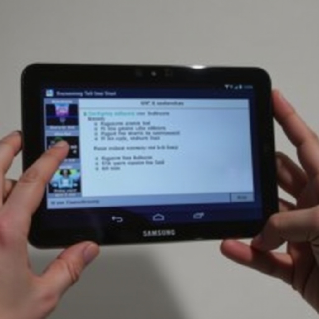 Réinitialiser une Tablette Samsung Galaxy Tab 4 Facilement