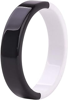 Stainless Steel Box Chain No-Clasp Plastic Bangle Bracelet - Jude Jewelers Imitation Jade Design - Hypoallergenic Acrylic Resin Statement Jewelry for Women - Ideal for Cocktail Parties & Holidays