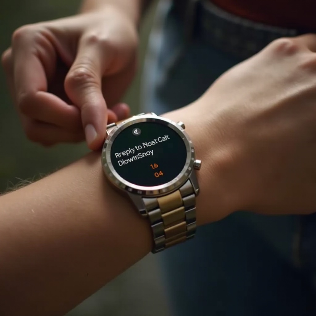 Responder WhatsApp desde Smartwatch Michael Kors