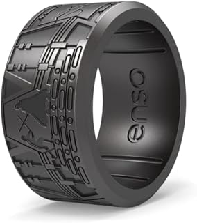 Enso Rings Star Wars Marquee Silicone Rings, Wide Ring Collection, Comfortable and Flexible Design