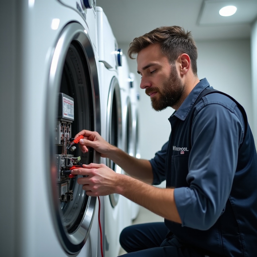 trouble with whirlpool washer