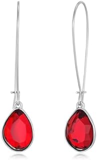 LILIE&WHITE Silver Teardrop Dangle Earrings For Women In Resin Drop Earrings Hypoallergenic Earrings Fashion Jewelry Gift Earrings