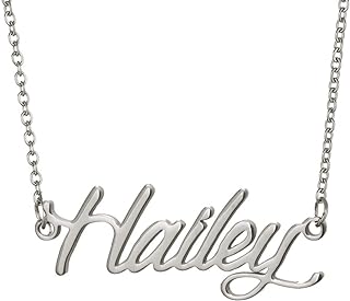 Aoloshow Stainless Steel Personalized Name Necklace Bracelet Jewelry Custom Made Any Names