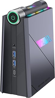 ACEMAGIC Mini PC mit Intel i9-11900H, 16GB RAM, 512GB SSD und Dual Fans, kompakte Größe, ideal für Gaming und kreative Projekte. Unterstützt WiFi 6 und Bluetooth 5.2 für nahtlose Konnektivität