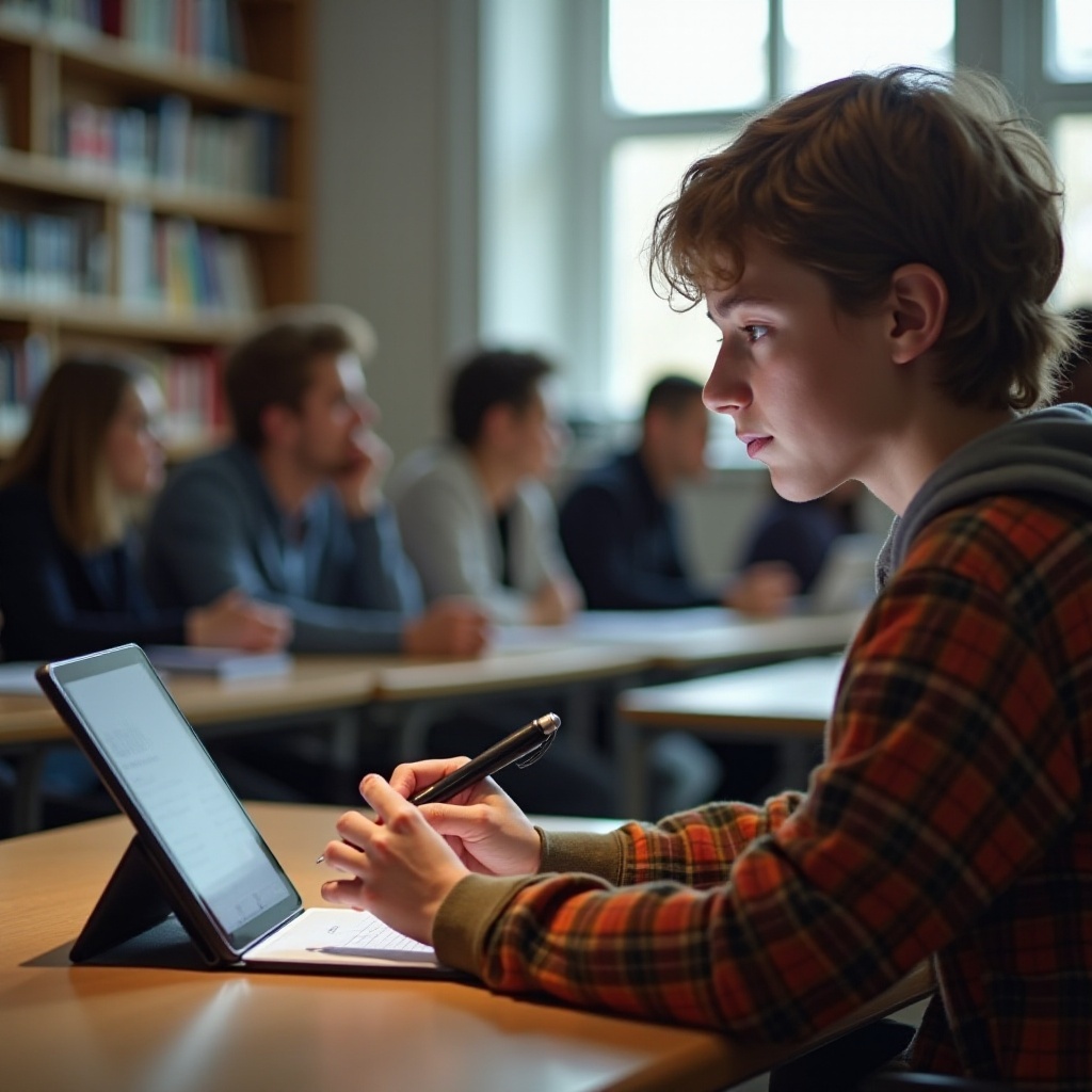 tablets para estudiantes universitarios con lápiz