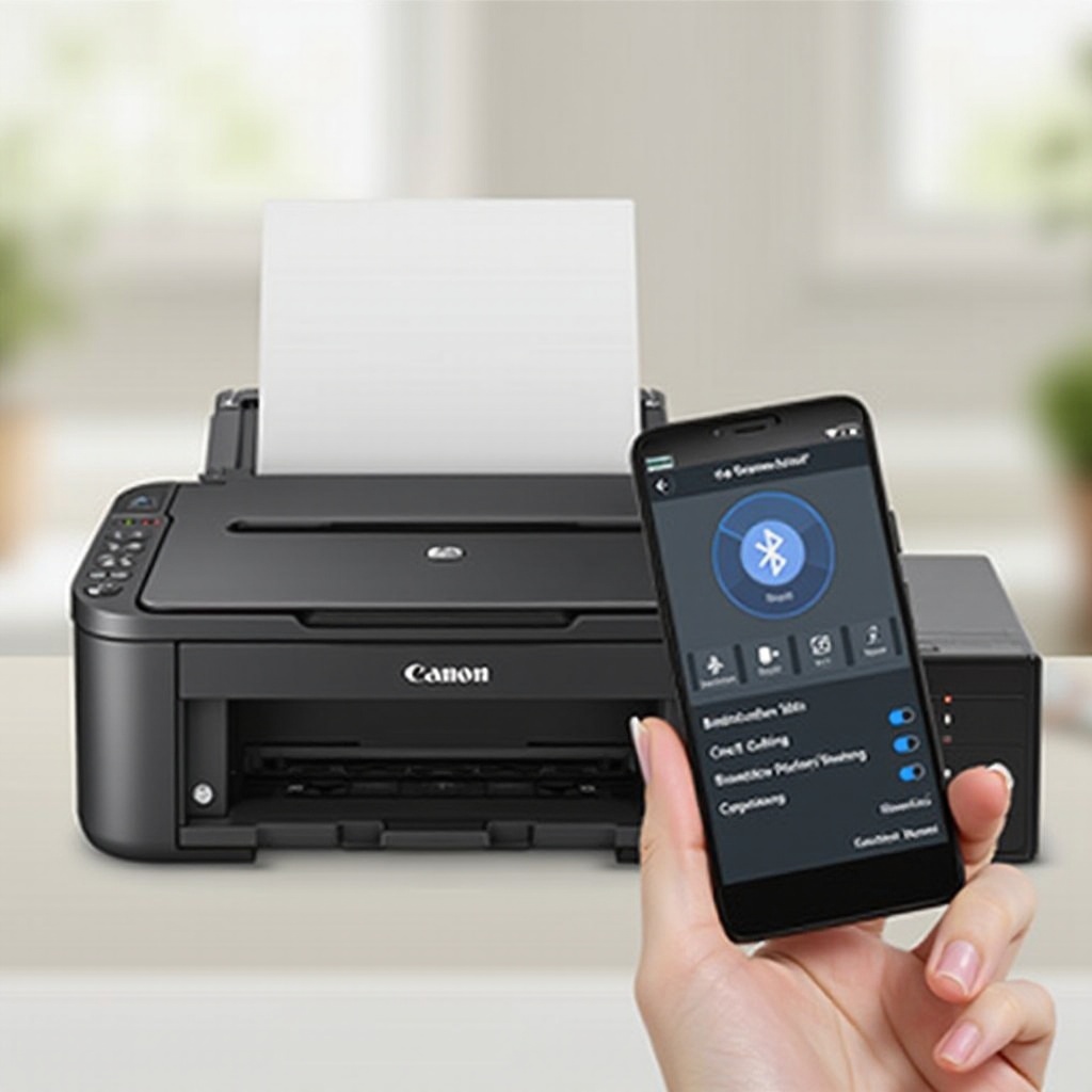 canon drucker mit handy verbinden bluetooth