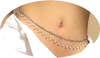 Waist Chain for Women Summer Layered Body Chains Sexy Bikini Belly Beads Beach Chains