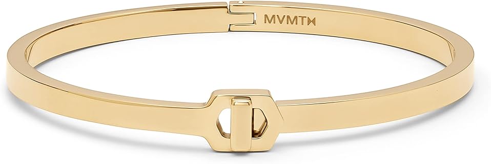 MVMT Women's Hex Hook Bangle Bracelet